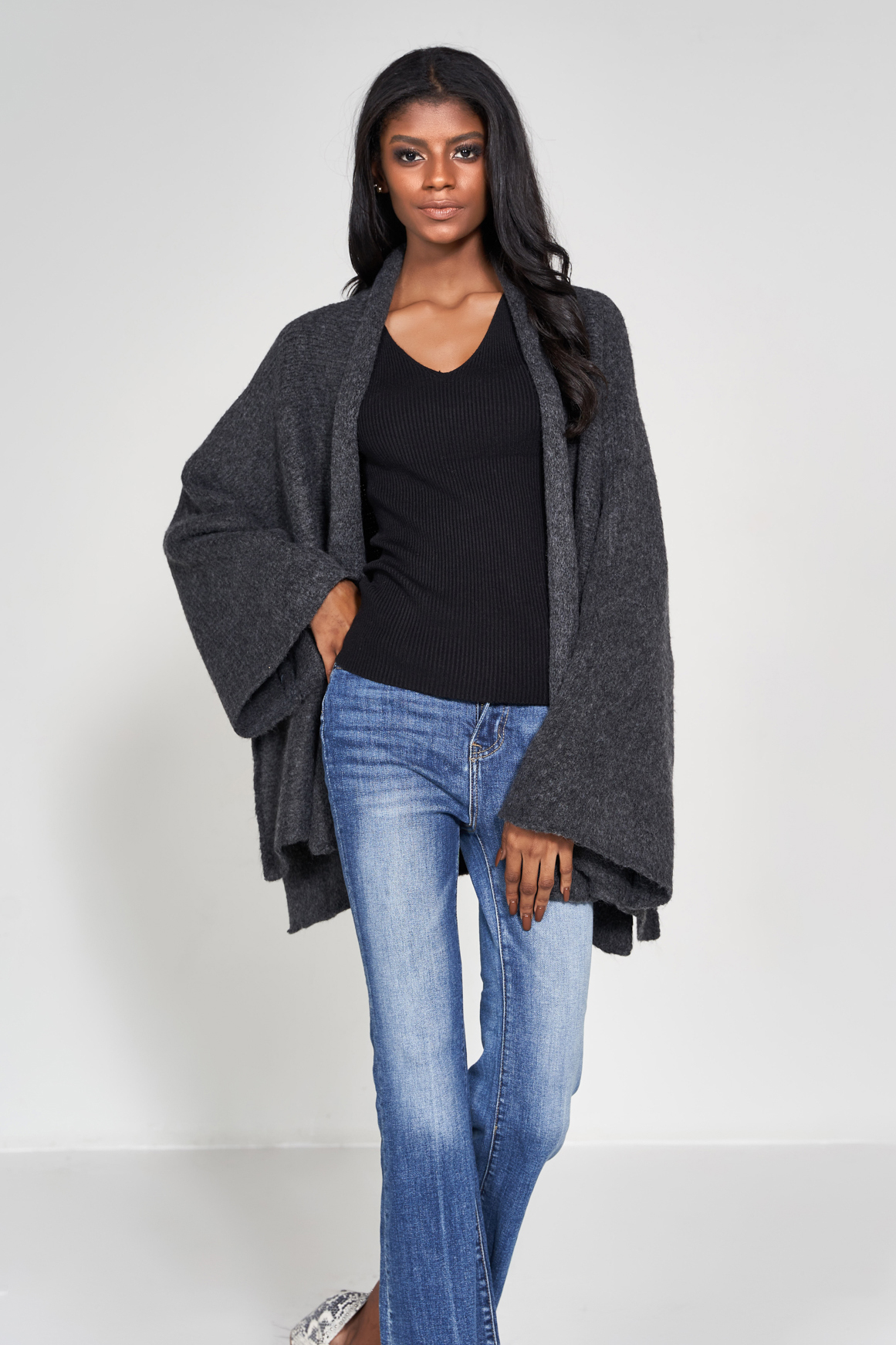 Take Me Home Oversized Cardigan - Common Assembly
